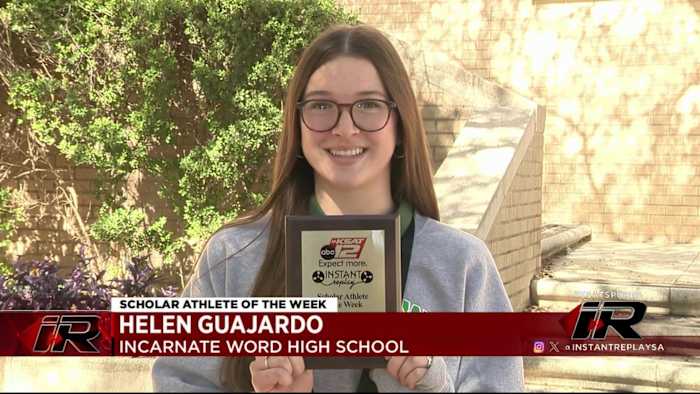 Geleerde atleet van de week: Helen Guajardo, Incarnate Word High School