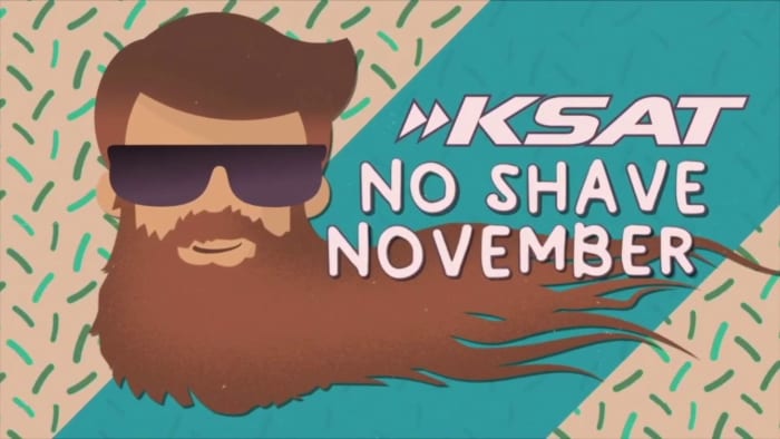 KSAT-mannen halen ruim $15.000 op voor No Shave November