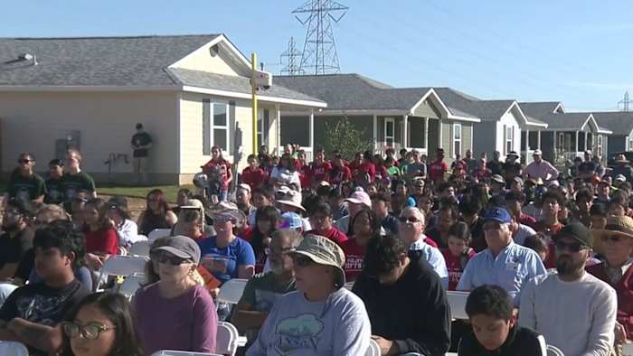 Non-profitorganisaties bouwden in 2024 64 huizen rond San Antonio
