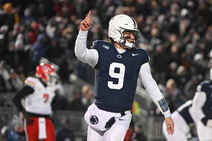 Penn State-back-up QB Beau Pribula betreedt het transferportaal dagen vóór de College Football Playoff