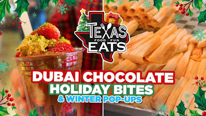 Texas Eats: Dubai-chocolade, kersthapjes, winterse pop-ups en New Yorkse brunch