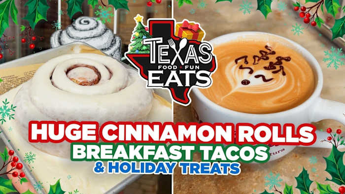 Texas Eats: enorme kaneelbroodjes, ontbijttaco's en vakantietraktaties