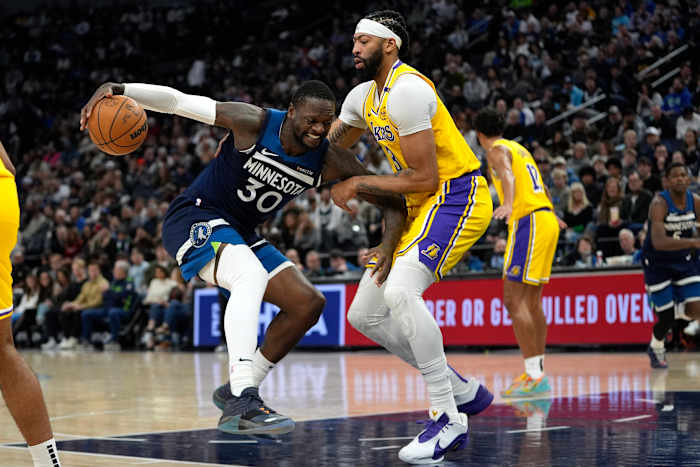 Timberwolves versloeg Lakers zonder LeBron James met 97-87 met opnieuw een verdedigend optreden