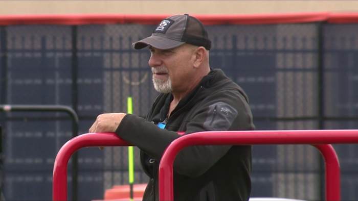 WWE-legende Bill Goldberg was opgewonden na de terugkeer van zoon Gage naar huis voor de Valero Alamo Bowl