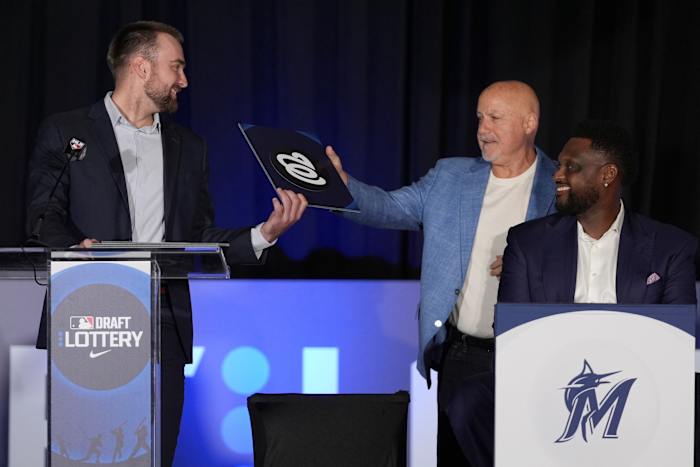 Washington Nationals winnen loterij voor eerste nummer 1 overall draftkeuze sinds tiener Bryce Harper in 2010