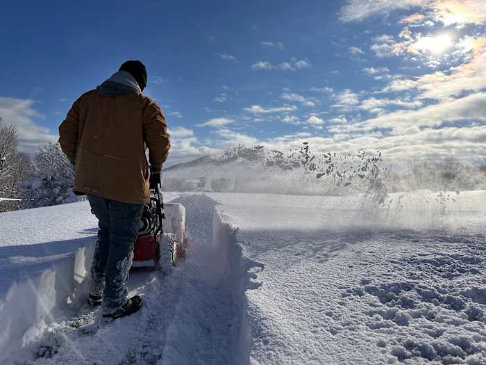 Wat is sneeuw met meereffect? Warme lucht uit grote watermassa's is het belangrijkste ingrediënt