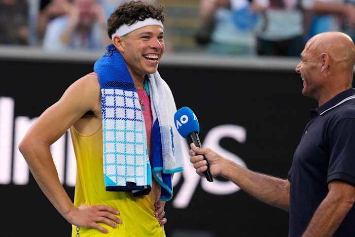 Australian Open: Amerikaanse speler Ben Shelton bekritiseert tv -interviewers op toernooi