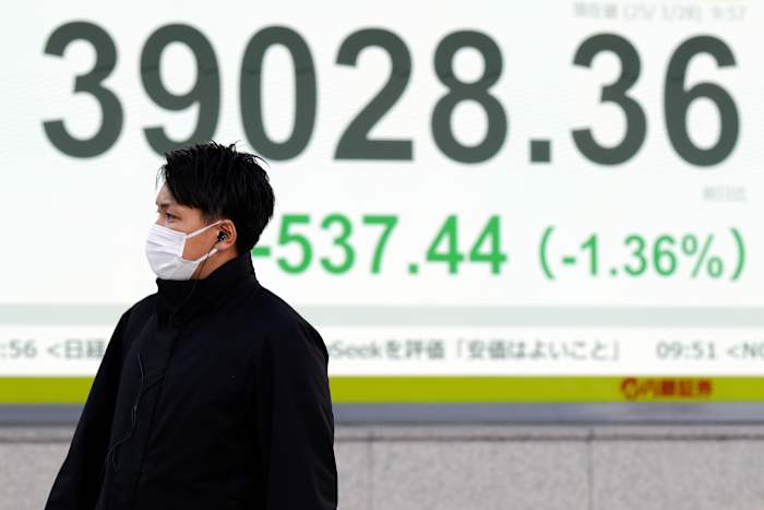 Azië -aandelen zijn gemengd na een Amerikaanse technische uitverkoop als een Chinese rivaal sluit zich aan bij de wereldwijde AI Frenzy