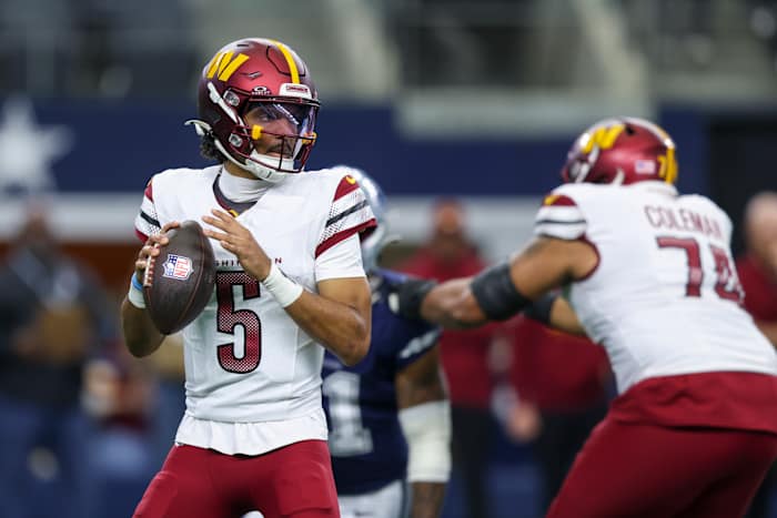 Daniels en Nix zullen een zeldzaam rookie QB-duo worden dat in hetzelfde 'postseason' start