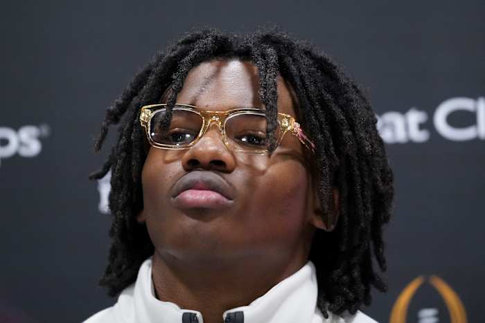 De WR-tandem van Ohio State, Smith, Egbuka, wil graag zien of ze te maken krijgen met mandekking van de Notre Dame