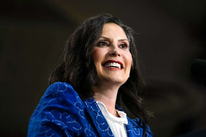 De gouverneur van Michigan, Gretchen Whitmer, een potentiële kandidaat voor 2028, wil een gemeenschappelijke basis vinden met Trump