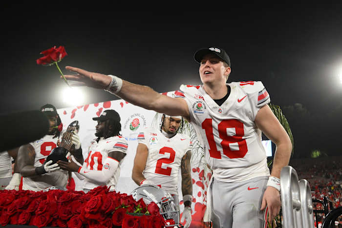 De staat Ohio neemt het op tegen het hardnekkige Texas in de Cotton Bowl voor een plek in het CFP-titelspel