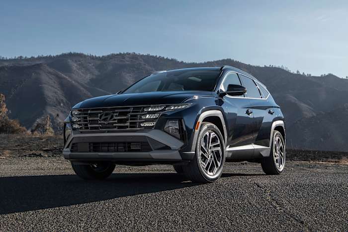 Edmunds 'hybride SUV -test: 2025 Hyundai Tucson Hybrid vs 2025 Toyota RAV4 Hybrid