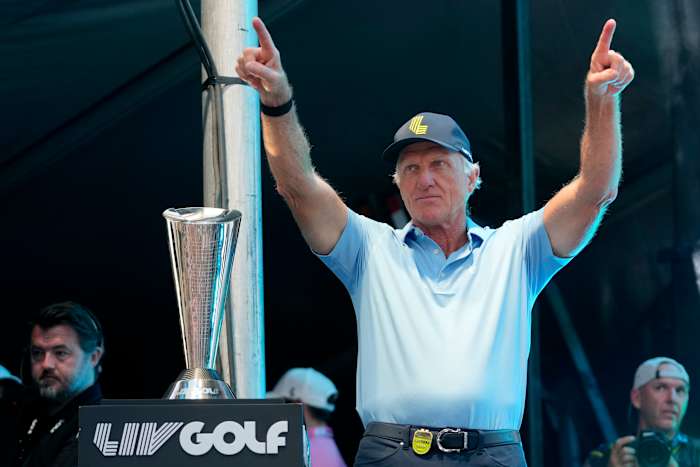 Greg Norman zegt dat hij een debat met Tiger Woods en Rory McIlroy over LIV zou winnen, waardoor ze rijker zouden worden