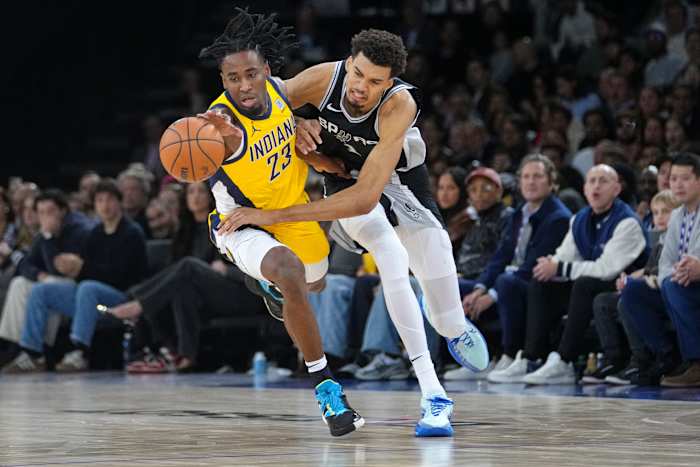 Haliburton scoort 28, Pacers lopen weg van Wembanyama en Spurs in 136-98 overwinning in Parijs