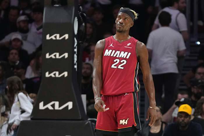 Jimmy Butler is deze maand voor de 3e keer geschorst door de Miami Heat als handelsdeadline opdoemt