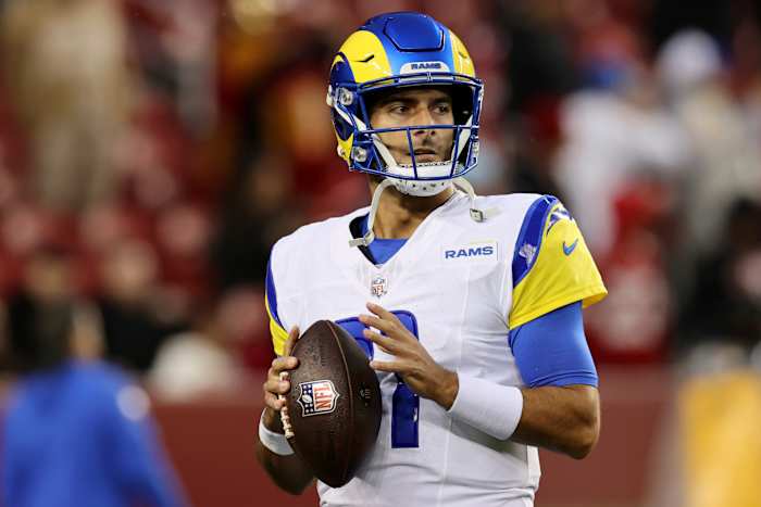 Jimmy Garoppolo maakt debuut voor Rams in de play-offs in de plaats van Matthew Stafford tegen Seahawks
