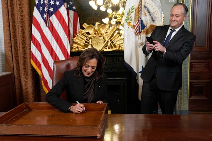 Kamala Harris schreef geschiedenis als vice-president. De rest verliep niet zoals gepland