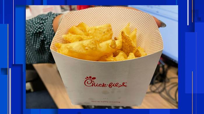 Merk je een smaakverschil in de wafelfriet van Chick-fil-A's?