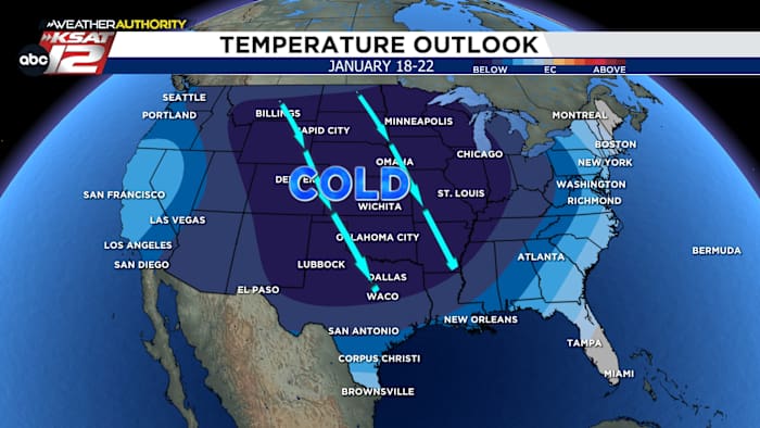 Op korte termijn zijn we waarschijnlijk klaar met bevriezingen, maar er zit nog meer koude lucht in de toekomst