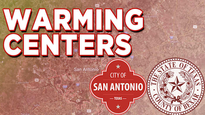 Opwarmingscentra geopend in San Antonio, Bexar County