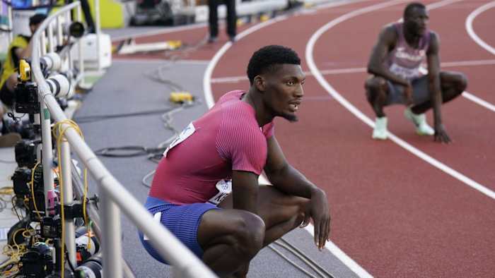 San Antonio Olympische sprinter Fred Kerley beschuldigd van 'agressief' te zijn tegen de politie van Miami Beach, neergeschoten met Taser