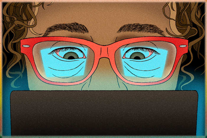 Schermpauzes en de juiste bureauopstelling zorgen voor verlichting van werkgerelateerde vermoeide ogen