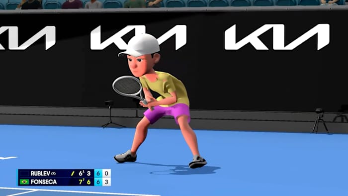 Waarom de Australian Open live tennis streamt met spelersavatars in gamingstijl