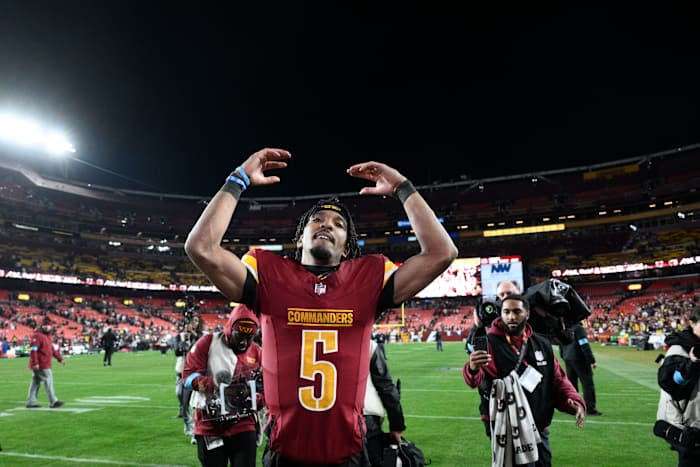 Washington Commanders voltooien een ommekeer van 4-13 naar het halen van de play-offs achter Jayden Daniels