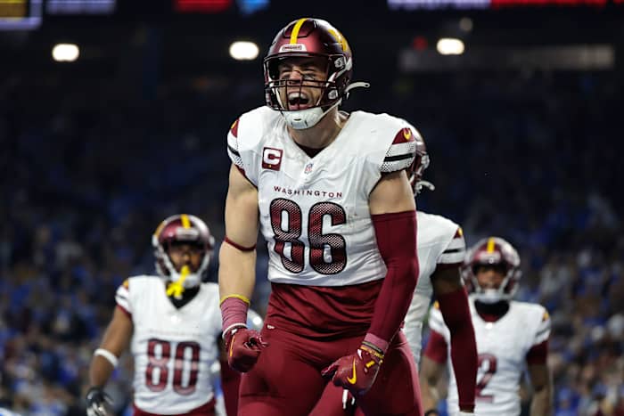 Zach Ertz keert terug naar Philadelphia voor het NFC -titelspel als een belangrijke speler voor de commandanten