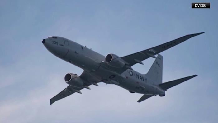 Amerikaanse militairen verhoogt de aanwezigheid van veiligheid langs de grens met spionagevliegtuigen