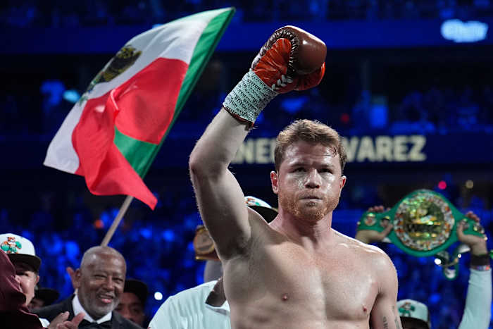 Canelo Alvarez verandert van koers, drops Jake Paul Fight om Big deal te tekenen met Riyadh -seizoen