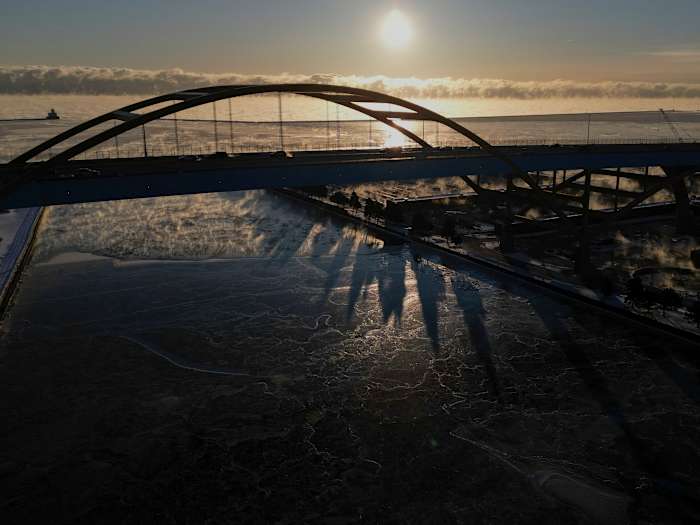 De volgende stormgolf van de winter is gericht op de oostkust