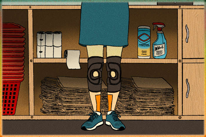 Is de hele dag op het werk een beroepsrisico's op het werk?