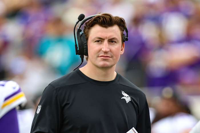 Jaguars huren Vikings Assistent Grant Udinski, 29, als aanvallende coördinator in dienst