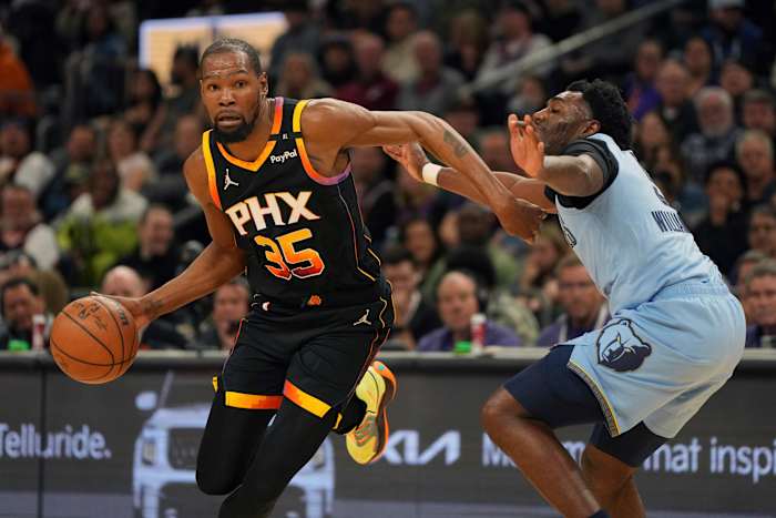 Kevin Durant wordt de 8e speler in de NBA -geschiedenis om 30.000 punten te scoren