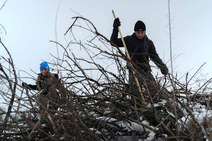Midwest -winters veranderen. Zo is de oude sport van valkerij