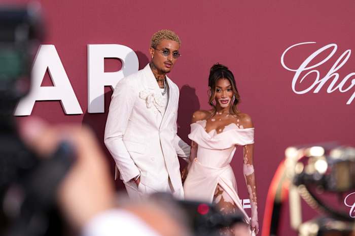 Milwaukee Bucks vooruit Kyle Kuzma en model Winnie Harlow zijn betrokken