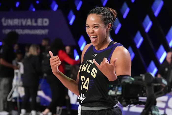 Napheeesa Collier neemt $ 200K mee naar huis en ongeëvenaard 1-op-1 kroon, waarbij Aaliyah Edwards in finale wordt verslagen