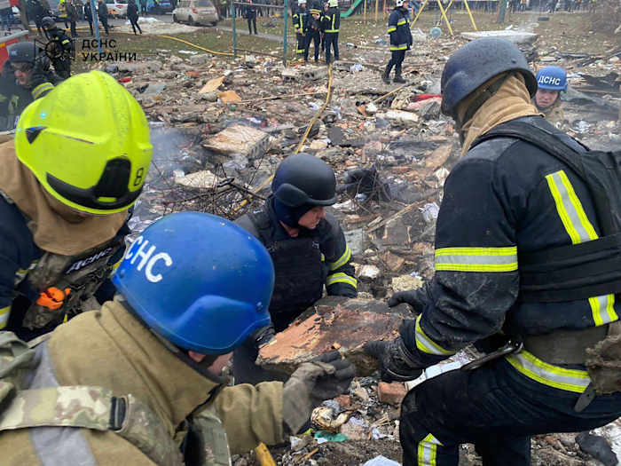 Russische drone- en raketaanvallen doden 8 in Oekraïne