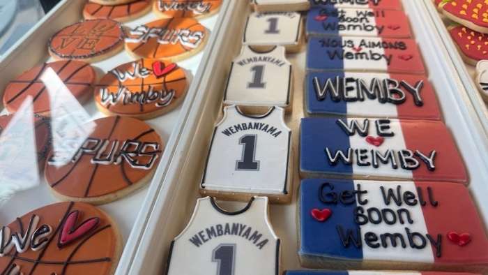 San Antonio Business Debuts Wembanyama-thema koekjes na seizoensgebonden blessure