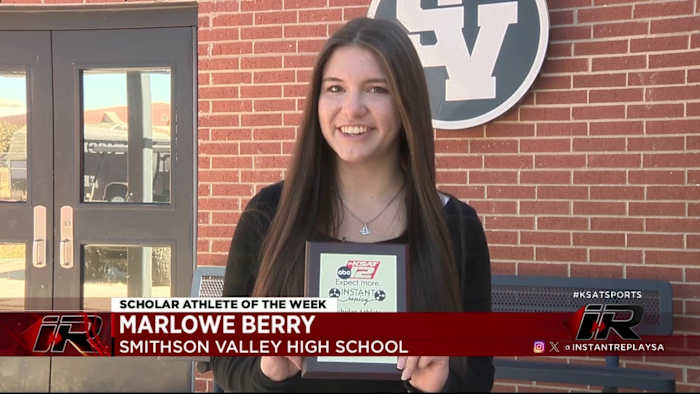 Scholar Athlete of the Week: Marlowe Berry, Smithson Valley High School