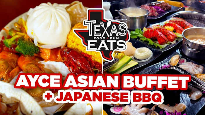Texas Eats: Ayce Asian Buffet en Japanse BBQ