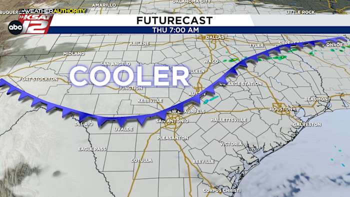 Warm en vochtig vandaag, voordat een koud front donderdag veranderingen brengt