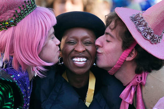 'Wicked' -ster Cynthia Erivo wordt uitgeroeid als Harvard's Hasty Pudding Woman of the Year