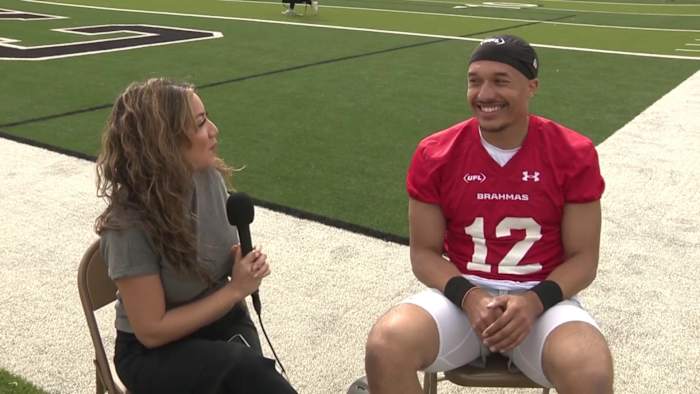 1-op-1 met Brahmas 'QB Kellen Mond: Terugkerend naar San Antonio, Reagan HS Days, NFL-ambities