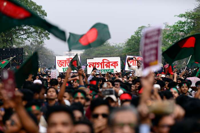 Bangladeshi-studenten die opstand leidden die ex-premier Sheikh Hasina hebben verdreven, vormen een nieuwe politieke partij