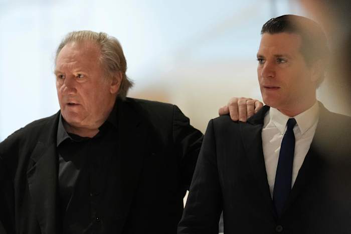 Depardieu verwachtte op dag 2 van het proces van de Franse acteur te getuigen voor vermeende seksuele aanval