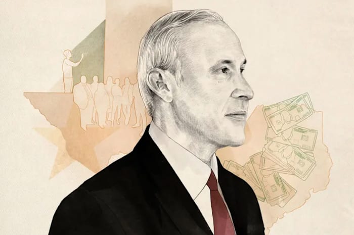 Deze hoofdinspecteur van de charter school verdient $ 870.000. Hij leidt een district met 1.000 studenten.