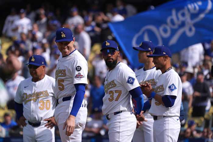 Dodgers vieren 2024 World Series Victory met Ice Cube en Kirk Gibson thuisopener